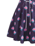 Sweetheart Neck Patchwork Fashion Dress