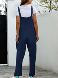 1950s Solid Spaghetti Strap Jumpsuit