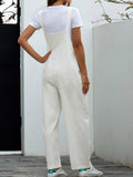 1950s Solid Spaghetti Strap Jumpsuit