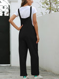 1950s Solid Spaghetti Strap Jumpsuit
