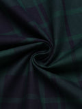 [Pre-Sale] Green 1930s Plaid Patchwork Puff Jumpsuit