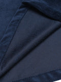 [Pre-Sale] [Plus Size] Navy Blue 1950s Velvet Long Coat