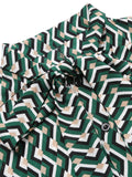 2PCS 1950s Green Tops & Black Pants