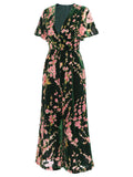 [US Warehouse] Green 1930s Velvet Vintage Jumpsuit