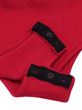 Red 1950s Solid Vintage One-Piece Bodysuit