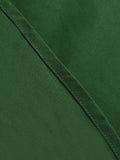 Green 1950s Square-Neck Vintage Swing Dress