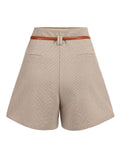 [Pre-Sale] 2PCS Yellow Solid Tops & Khaki Shorts