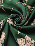 [Pre-Sale] Green 1960s Jaguar Spaghetti Strap Dress