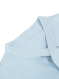 Light Blue 1950s Sleeveless Swing Dress