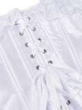 Retro Off-shoulder Lace Solid Corset