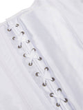 Retro Off-shoulder Lace Solid Corset