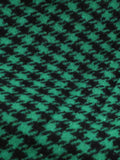 Green Retro Plaid Swing Panel Skirt
