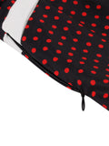 1950s Polka Dots Heart Collar Dress