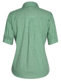 Green 1950s Plaid Short Sleeve Shirt