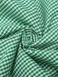 Green 1950s Plaid Short Sleeve Shirt
