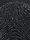 Retro Wide Brim Raffia Sun Hat