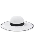 Retro Wide Brim Raffia Sun Hat