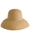 Wide Brim Folded Raffia Sun Hat