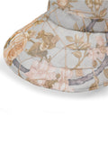 Bowknot Floral Wide Trim Sun Hat