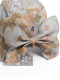 Bowknot Floral Wide Trim Sun Hat