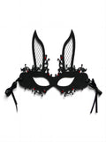 Halloween Easter Bunny Half Face Mask