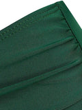 Green 1950s Retro Dinosaur Tankini Set
