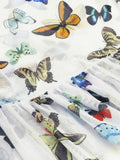 [US Warehouse] Butterflys Strap One-piece Swimsuit & Cover-up Skirt