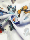 [US Warehouse] Butterflys Strap One-piece Swimsuit & Cover-up Skirt