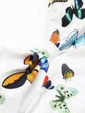 [US Warehouse] Butterflys Strap One-piece Swimsuit & Cover-up Skirt
