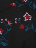[Plus Size] Florale Lace Retro Halter Strap Swimsuit