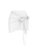 Vintage Solid Chiffon Sun Protection Cover-up