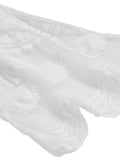 White Lace Plunge Nightgown Cover-up