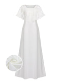White Quick-drying Fabric Lace Cover-up
