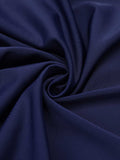 [US Warehouse] Navy Blue 1950s Pleated Halter Swimsuit