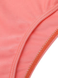 Pink 1940s Bow Halter One-piece Swimsuit