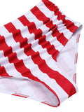 1940s Flag Independence Day Patchwork Swimsuit