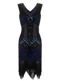 1920s Sequined Flapper Dress