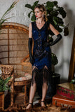1920s Sequined Flapper Dress