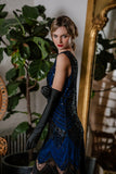 1920s Sequined Flapper Dress