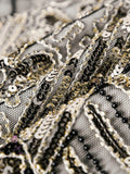 Champagne 1920s Sequined Flapper Dress