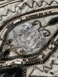 [US Warehouse] White 1920s Sequined Fringe Dress