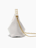 Retro Solid Pearl One-shoulder Chain Bag