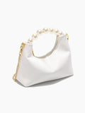 Retro Solid Pearl One-shoulder Chain Bag