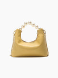 Retro Solid Pearl One-shoulder Chain Bag