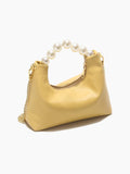 Retro Solid Pearl One-shoulder Chain Bag