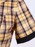1950s Plaids Belted Swing Dress