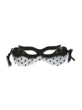 Black Halloween Carnival Party Mesh Mask